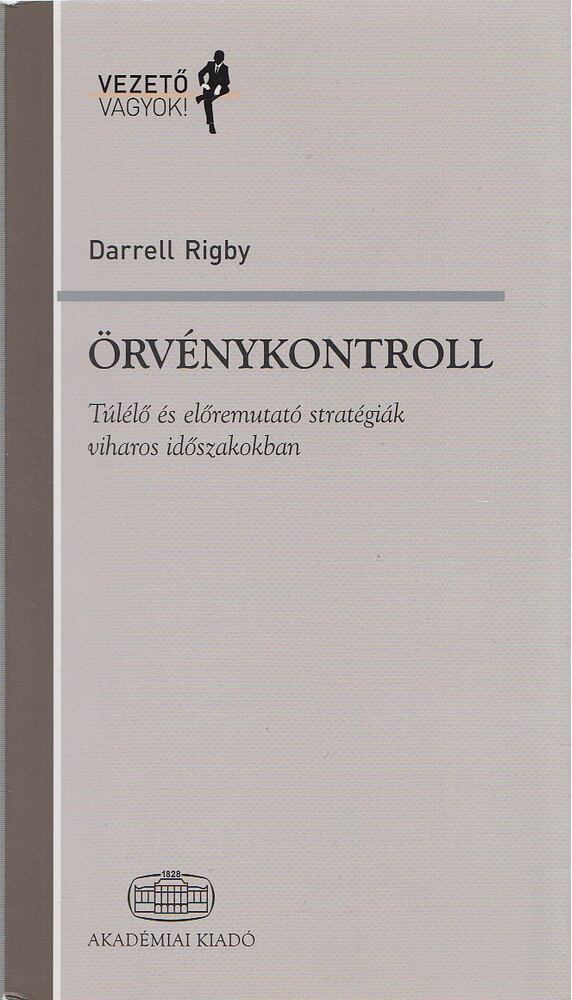 Darrell Rigby - Örvénykontroll [antikvár]