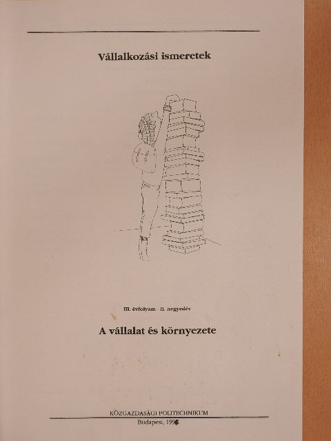 A vállalat és környezete [antikvár]