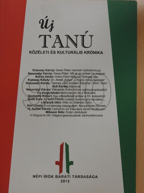Bakos István - Új Tanú 2012/9-10. [antikvár]