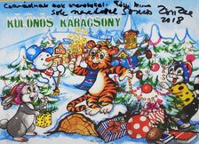Tóth Anna - Különös karácsony (kétszeresen dedikált példány) [antikvár]