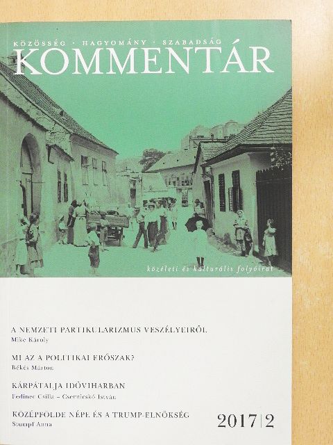 Bartha Ákos - Kommentár 2017/2.  [antikvár]