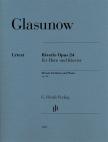 GLASUNOW - RÉVERIE OPUS 24 FÜR HORN UND KLAVIER URTEXT