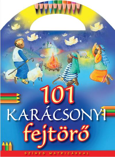 Bethan James - Honor Ayres - 101 KARÁCSONYI FEJTÖRŐ színes matricákkal