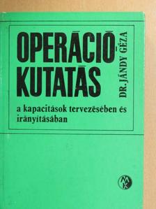 Dr. Jándy Géza - Operációkutatás [antikvár]