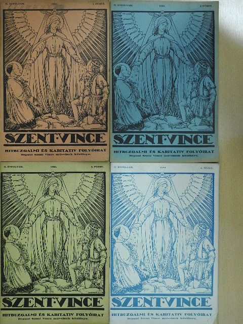 B. J. - Szent Vince 1930. 1-4. [antikvár]