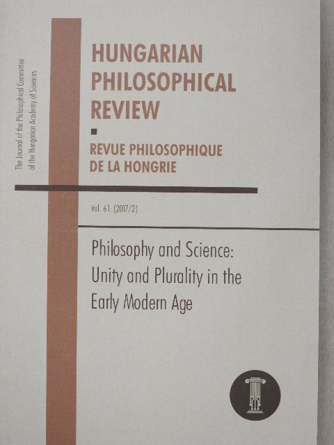 Andreas Blank - Hungarian Philosophical Review 2017/2 [antikvár]