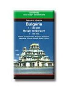 Bulgária autótérkép (1:440 000) [antikvár]