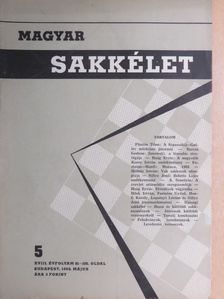 A. Szuetyin - Magyar Sakkélet 1968. május [antikvár]