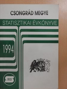 Csongrád megye statisztikai évkönyve 1994 [antikvár]