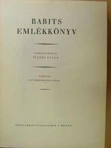 Ascher Oszkár - Babits emlékkönyv [antikvár]