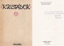 Vasvári József - Kristályok (dedikált) [antikvár]