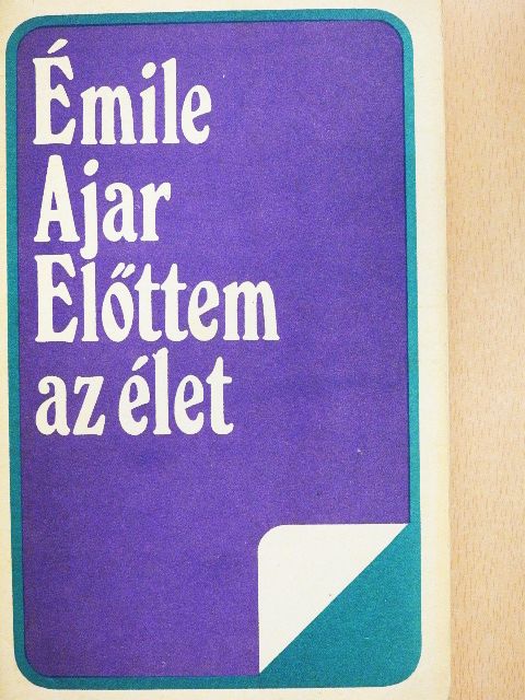 Émile Ajar - Előttem az élet [antikvár]