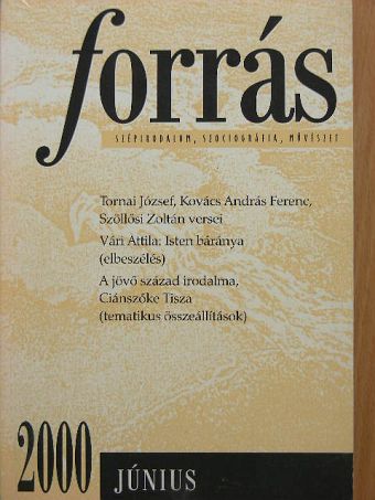 Alföldy Jenő - Forrás 2000. június [antikvár]
