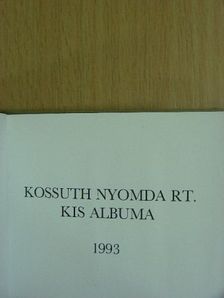 Kossuth Nyomda Rt. kis albuma 1993. (minikönyv) [antikvár]