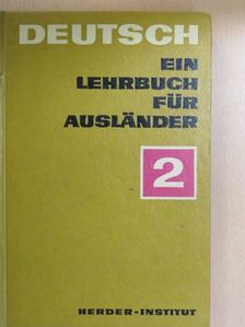 Dr. Alexander Porz - Deutsch - Ein Lehrbuch für Ausländer 2.  [antikvár]