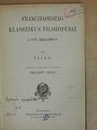 Taine - Francziaország klasszikus filozófusai a XIX. században [antikvár]