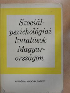 Buda Béla - Szociálpszichológiai kutatások Magyarországon [antikvár]