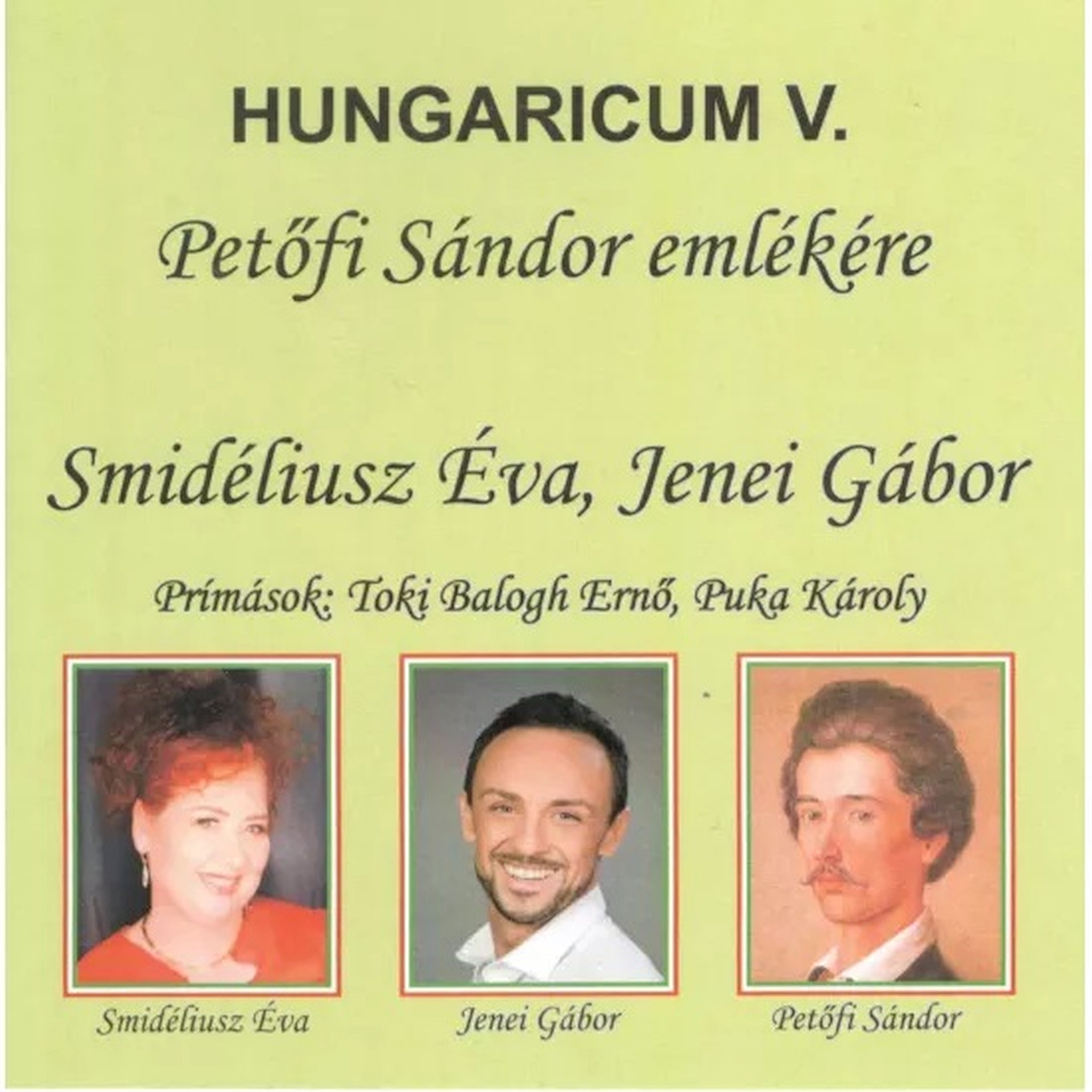 Hungaricum V. Petőfi Sándor emlékére cd