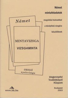 ITK munkaközössége - Mintavizsga - Vizsgaminta [antikvár]
