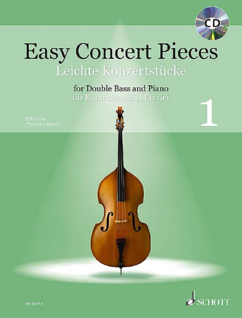 EASY CONCERT PIECES 1 - FOR DOUBLE BASS AND PIANO