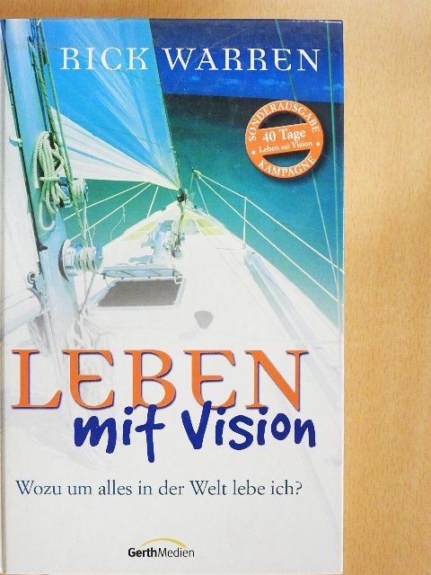 Rick Warren - Leben mit Vision [antikvár]