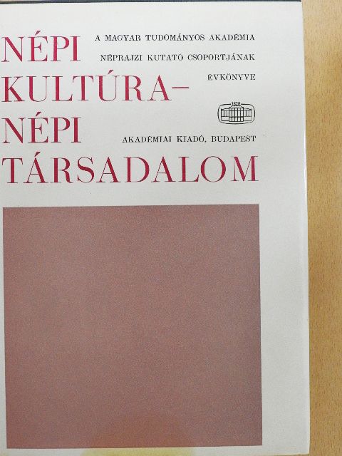 Bartha Antal - Népi kultúra - Népi társadalom XIII. [antikvár]