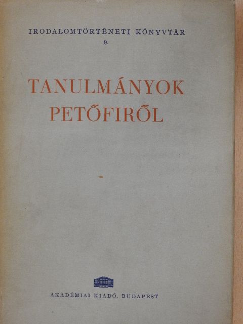 Dienes András - Tanulmányok Petőfiről [antikvár]