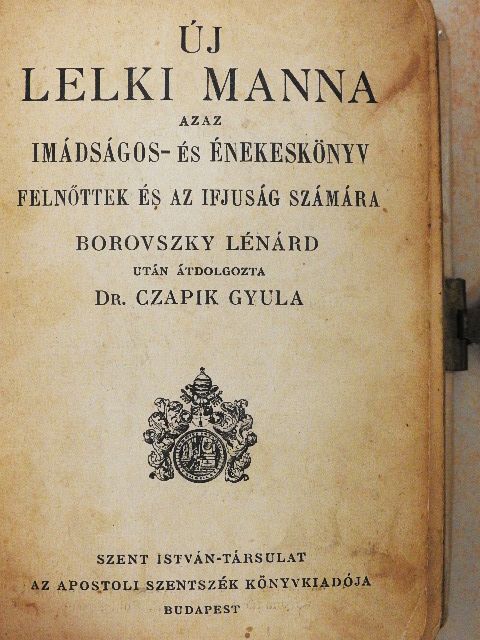Borovszky Lénárd - Új lelki manna [antikvár]