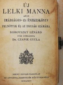 Borovszky Lénárd - Új lelki manna [antikvár]