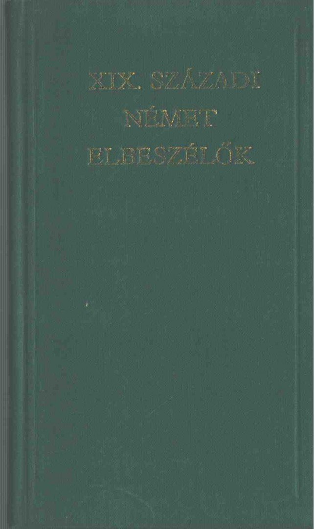 Györffy Miklós - XIX. századi német elbeszélők [antikvár]
