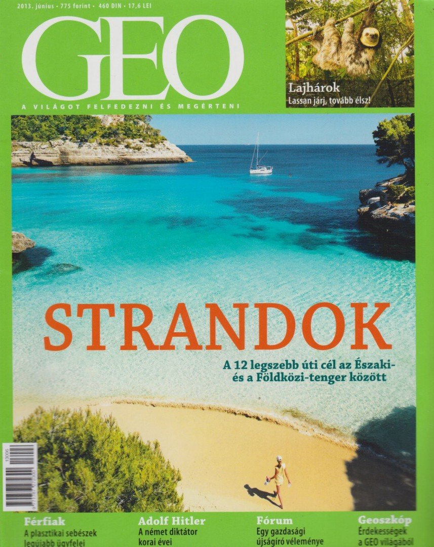 Koszó-Stammberger Kinga - Geo Magazin 2013. június [antikvár]