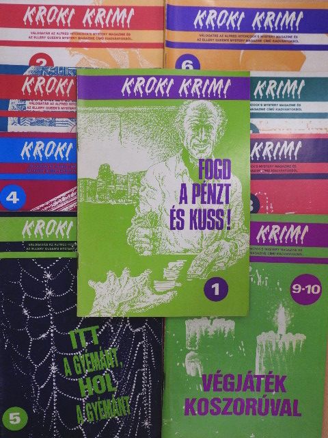 Alfred Hitchcock - Kroki krimi 1988/1-10. [antikvár]