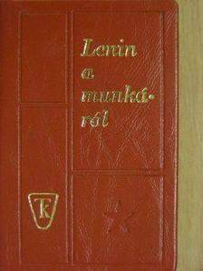 Lenin - Lenin a munkáról (minikönyv) (számozott) [antikvár]