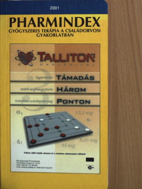 Pharmindex 2001 [antikvár]