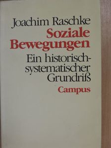 Joachim Raschke - Soziale Bewegungen [antikvár]