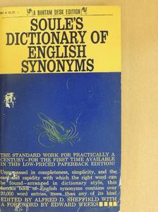 Richard Soule - A Dictionary of English Synonyms and Synonymous Expressions [antikvár]