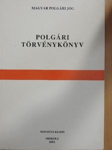 Polgári törvénykönyv [antikvár]