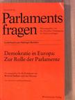 Thomas Christiansen - Demokratie in Europa: Zur Rolle der Parlamente [antikvár]