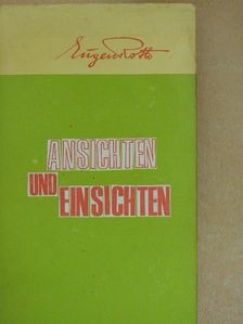 Eugen Roth - Ansichten und Einsichten [antikvár]
