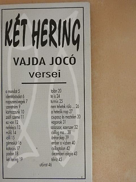 Karáth Anita - Két hering [antikvár]