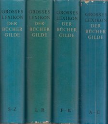 Großes Lexikon der Büchergilde I-IV. [antikvár]