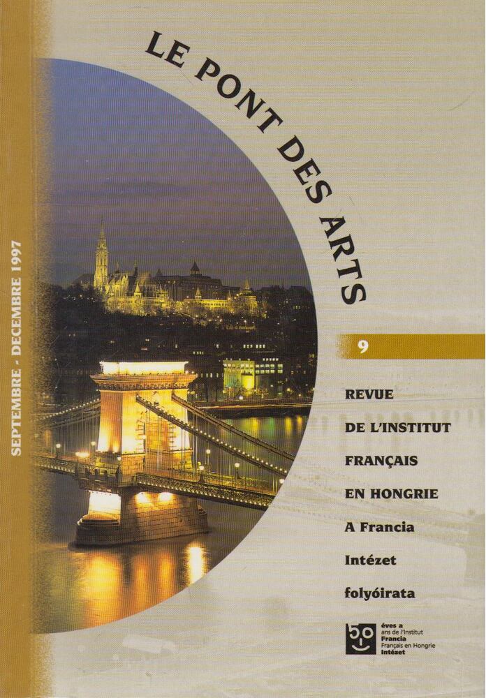 Les pont des arts septembre - decembre 1997 [antikvár]