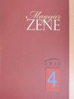 Bozó Péter - Magyar Zene 2013/4. [antikvár]