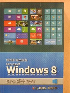 Bártfai Barnabás - Microsoft Windows 8 zsebkönyv [antikvár]