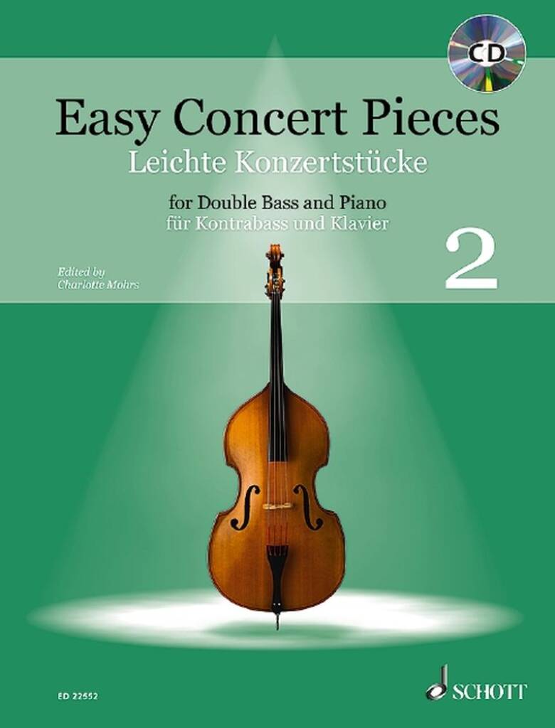 EASY CONCERT PIECES  2 - FOR DOUBLE BASS AND PIANO