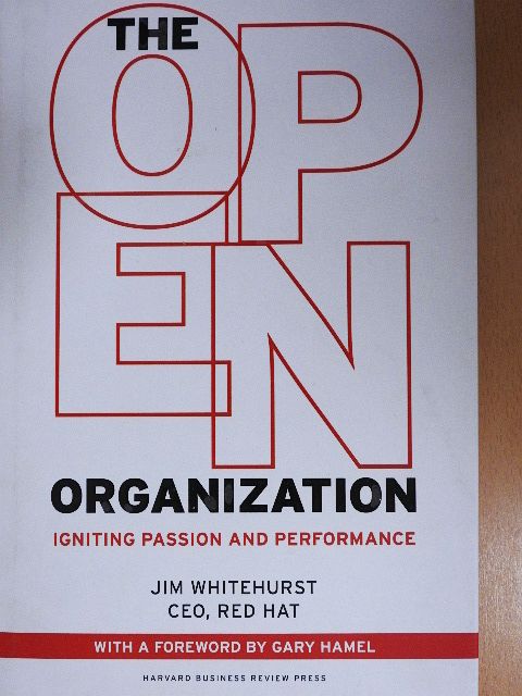 Jim Whitehurst - The OPEN Organization [antikvár]