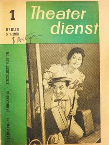 Theater Dienst 1958. (nem teljes) [antikvár]