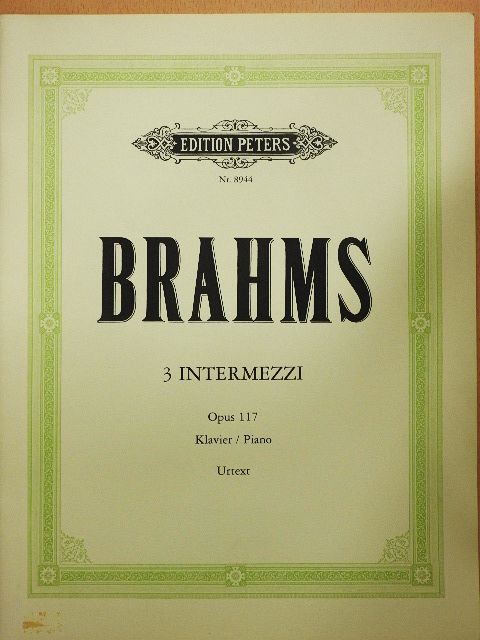 Johannes Brahms - Intermezzi [antikvár]