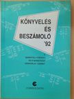 Tompa Miklós - Könyvelés és beszámoló '92 [antikvár]