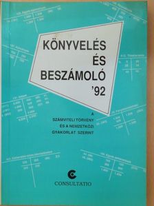 Tompa Miklós - Könyvelés és beszámoló '92 [antikvár]